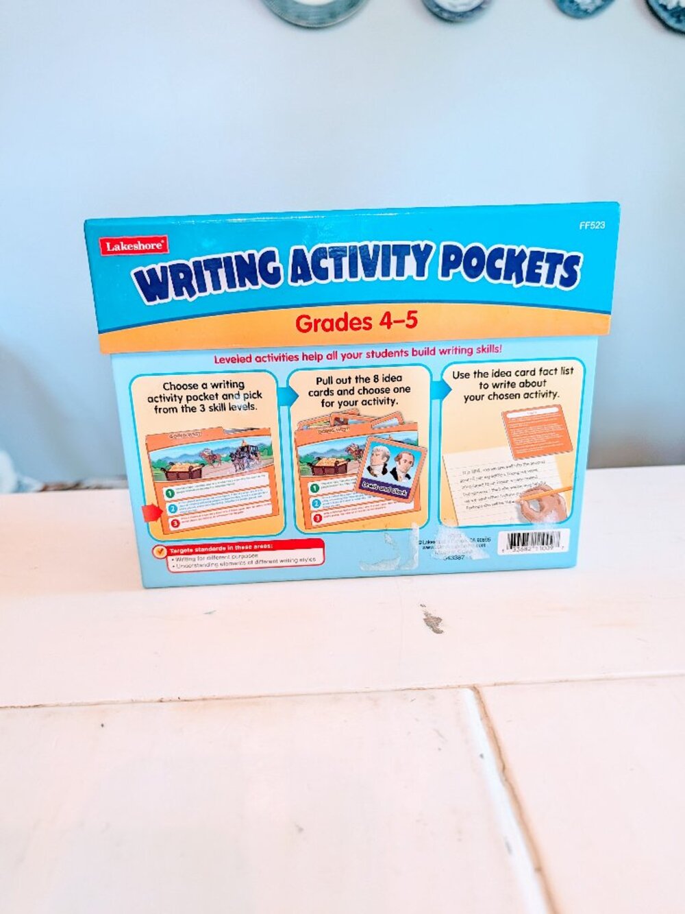 Lakeshore Writing Activity Pockets Grades 4-5 Complete Set New Unused Homeschool